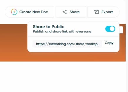 Condividi ed esporta il tuo lavoro senza sforzo
