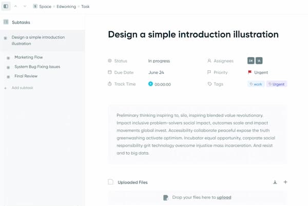 Gestisci le attività senza sforzo