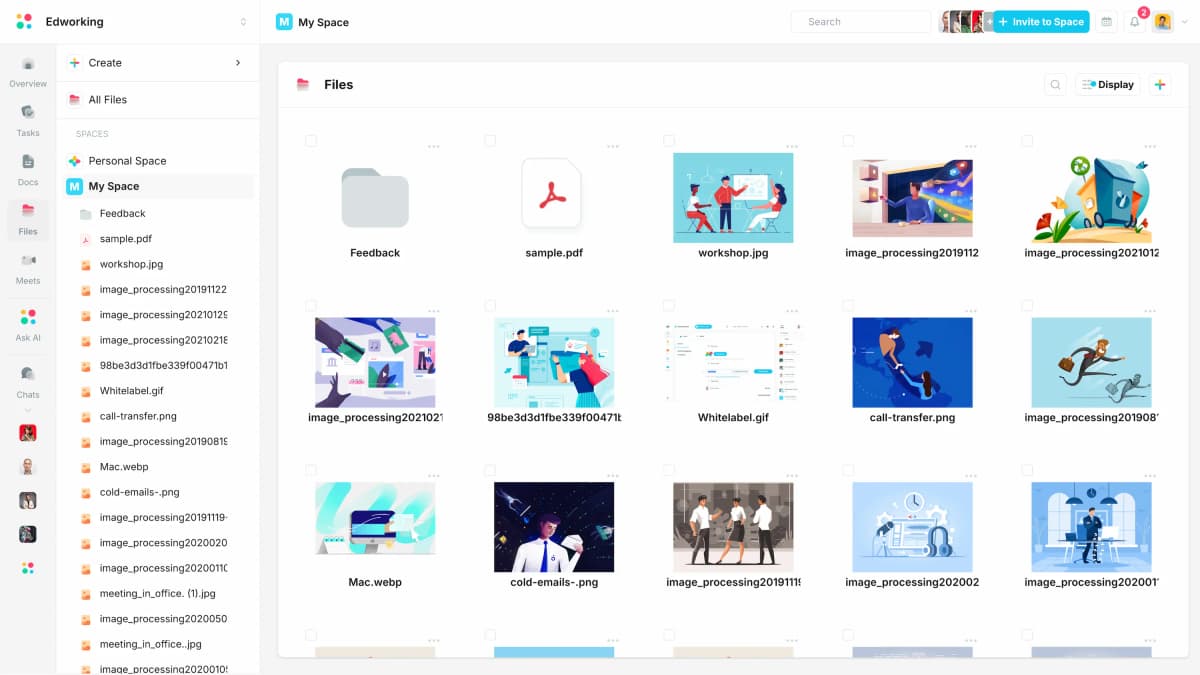 Partage de fichiers sans outils supplémentaires